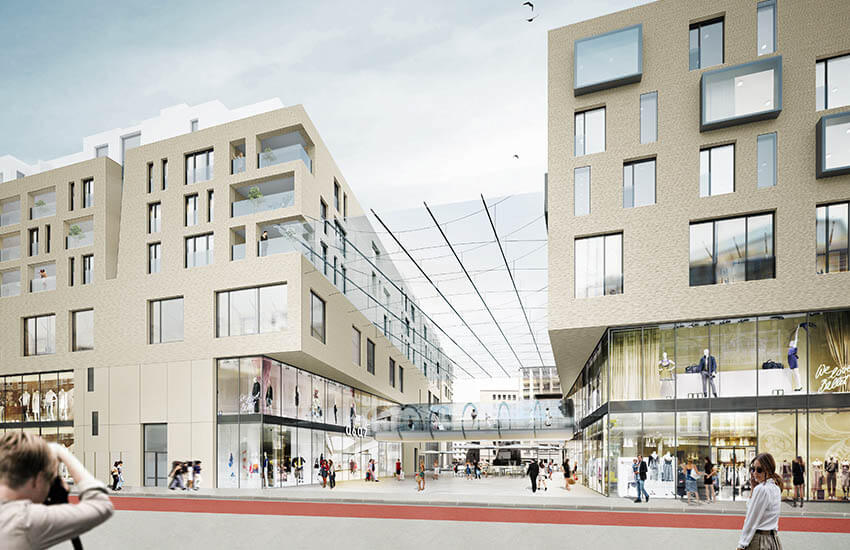 Rendering des Quartiers