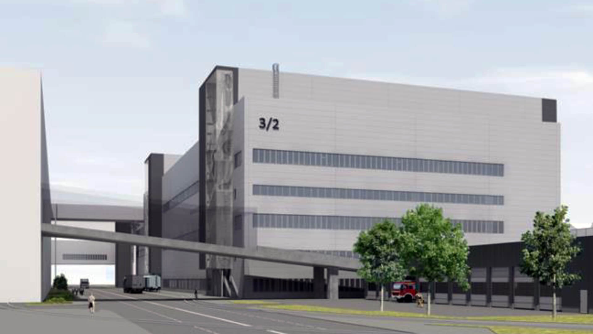 Rohbaugebäude Bau 3 